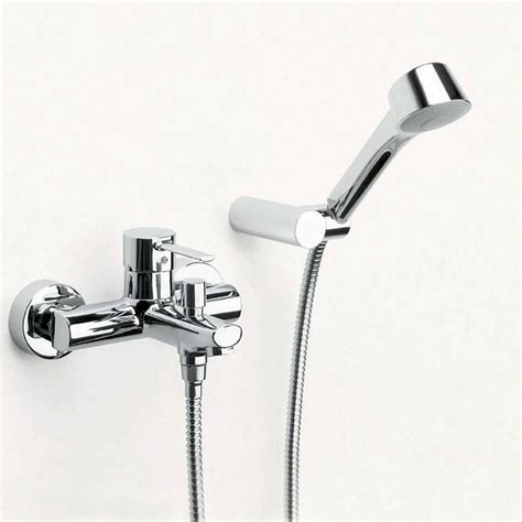 Roca Targa Wall Mounted Bath Shower Mixer Tap With Auto Diverter