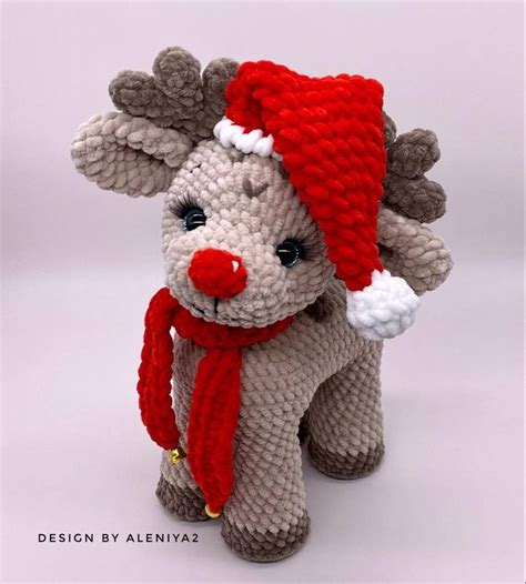 Amigurumi Rudolph Crochet Patterns Crochet Xmas Christmas Crochet