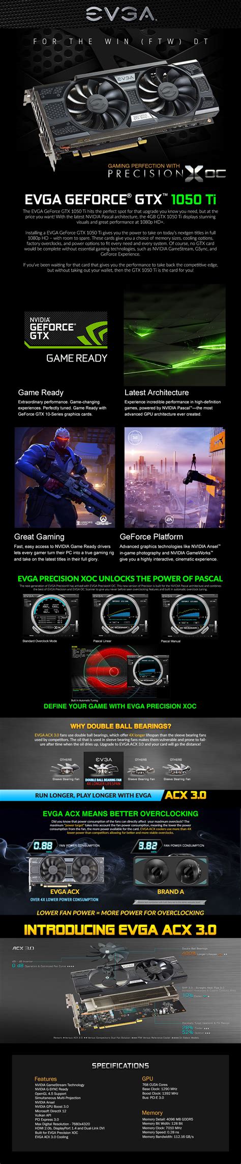 Evga Asia Products Evga Geforce Gtx Ti Ftw Dt Gaming G P