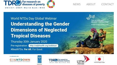 Tdr Webinar Understanding The Gender Dimensions Of Neglected Tropical