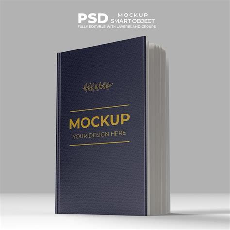 Modelo De Livro Em Psd Psd Premium