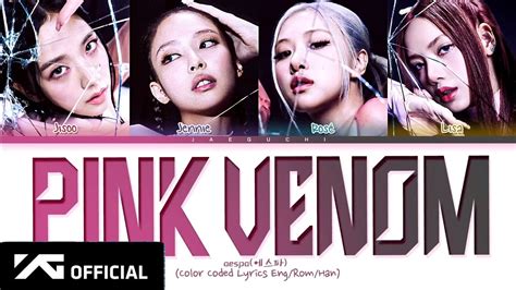 BLACKPINK PINK VENOM Lyrics Colour Coded Lyrics Pink Venom