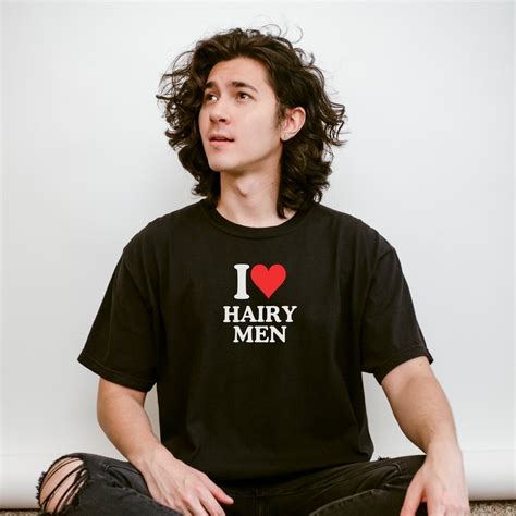 Hairy Men Funny Shir For Gay Oversized Tee Gay Shirt Bear Shirt Silly Shirt Boyfriend Gift