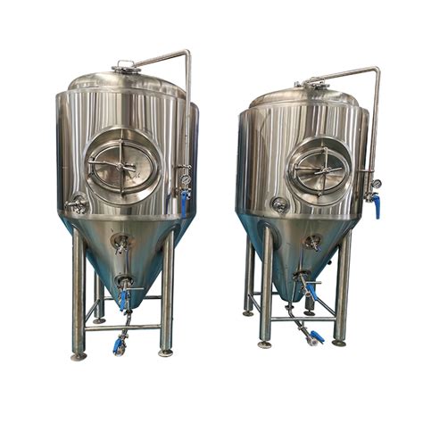 L Stainless Steel Conical Cooling Fermentation Tank Stackable