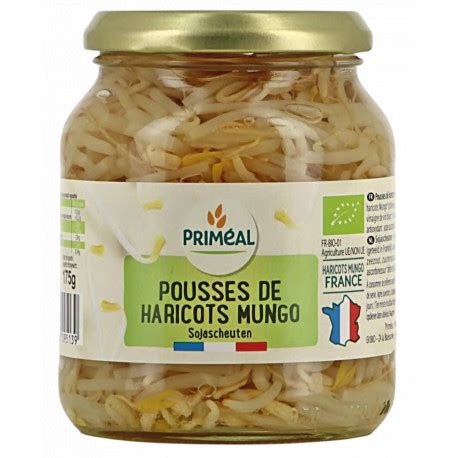 Pousses de haricots mungo bio 370 g Priméal LECABABIO fr