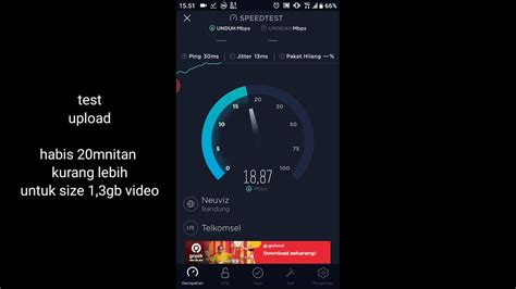 Test Kecepatan Internet By U Youtube