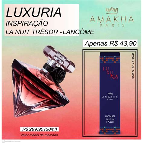 LUXURIA LA NUIT TRESÓR LANCOME Perfumes Amakha Paris de 15 ML