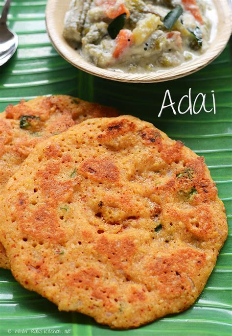 Adai Recipe How To Make Adai Raks Kitchen