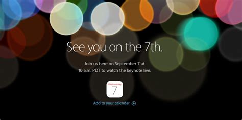 Apple Iphone 7 Release Date Revealed Teaser Hints At Key Camera