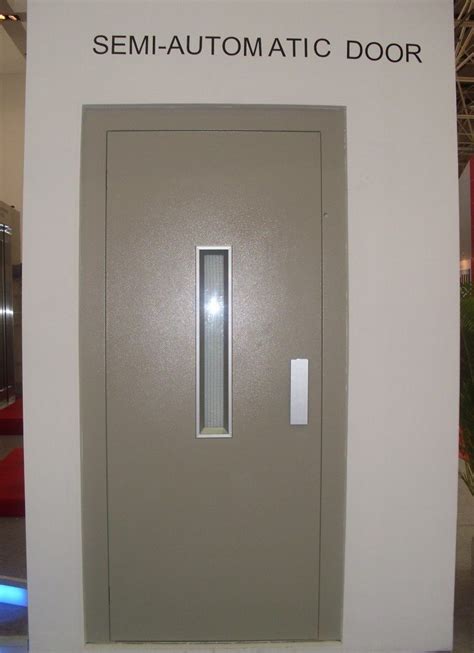 Semi Automatic Elevator Door China Door And Ascensor