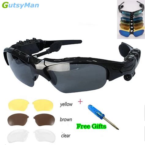 Gutsyman Lunettes De Soleil St R O Sans Fil Bluetooth Casque D