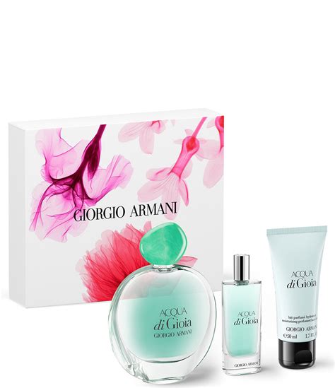 Giorgio Armani Aramni Beauty Acqua Di Gioia Eau De Parfum 3 Piece T