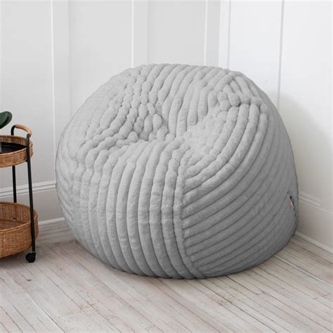 Trule Saxx 5 Foot Large Bean Bag W Removable Cover Mondo Fur And Reviews Wayfair