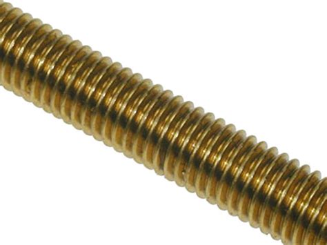 Metric Solid Brass Studding Threaded Bar M4 M5 M6 M8 M10 M12 Fixaball