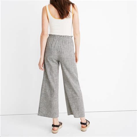 Madewell Pants Jumpsuits Nwt Smocked Huston Pullon Pants In Mini