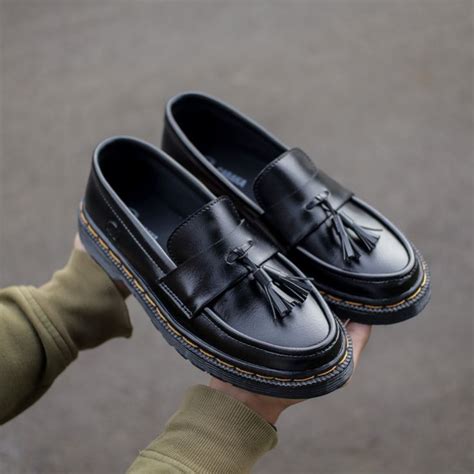 Sepatu Formal Loafers Pria Hitam Original Caraka Footwear Sepatu