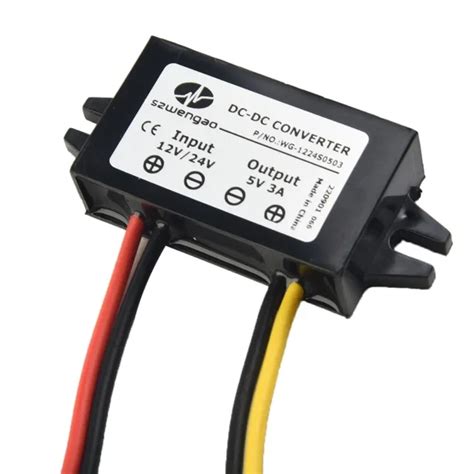 RÉGULATEUR CONVERTISSEUR ABAISSÉ stable et efficace 12V24V à 5V 3A DCDC