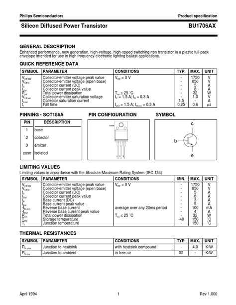 Bu Ax Nxp Transistor Distributor Stock And Best Price