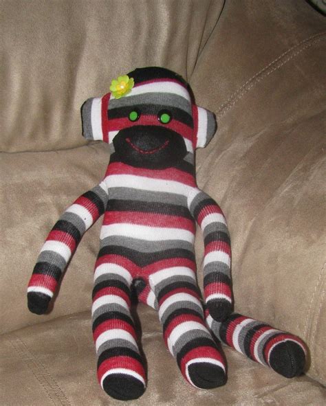 Sock Monkeys A Monkey Plushie Sewing On Cut Out Keep Creation