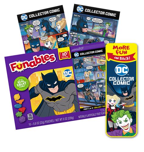 Batman Superman And Wonder Woman Fruit Snacks Funables