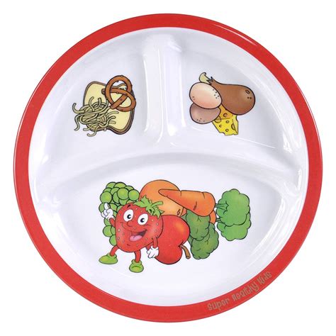 MyPlate Healthy Habits Kids Portion Control Plate Only $5.95! - Become a Coupon Queen