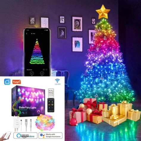 Luci Di Natale Smart Wi Fi Catena Luminosa Albero Led Color App