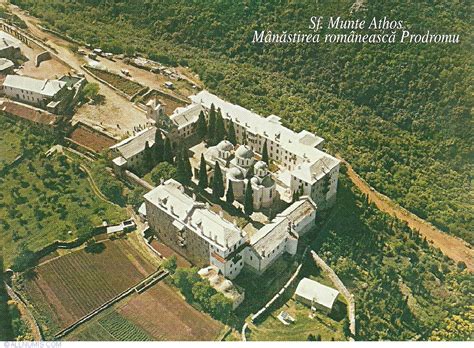 Romanian Monastery Prodromu Monasteries Churches Hermitages Mount