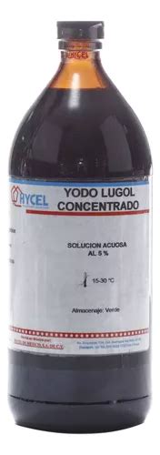 Yodo Lugol Concentrado Litro Hycel Meses Sin Inter S