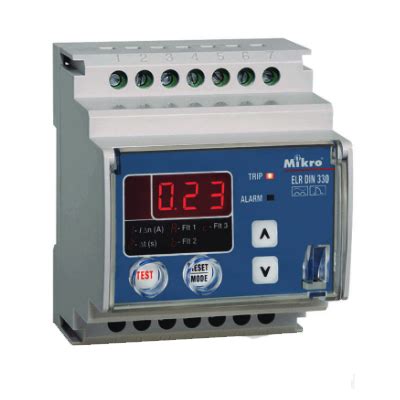 DIN330 Earth Leakage Relay Mikro MSC Bhd