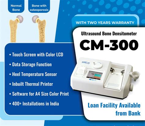 Portable Bone Densitometer Portable Bmd Machine Latest Price