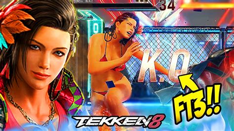 Crazy Azucena Vs Lars Gameplay Tekken Bikini Edition Youtube