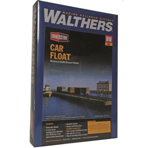 Walthers 933 3152 Railroad Car Float Kit Ho Scale Ebay