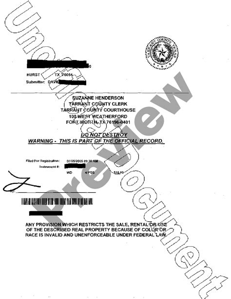 Texas Deed In Lieu Of Foreclosure What Does A Deed Look Like In Texas Us Legal Forms