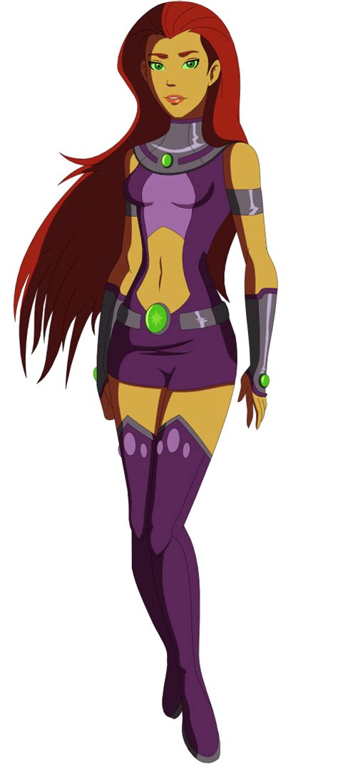 Young Justice Starfire By Amtmodollas On Deviantart