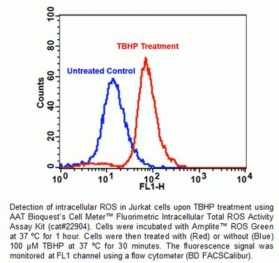 Cell Meter TM Fluorimetric Intracellular Total ROS Activity Assay Kit