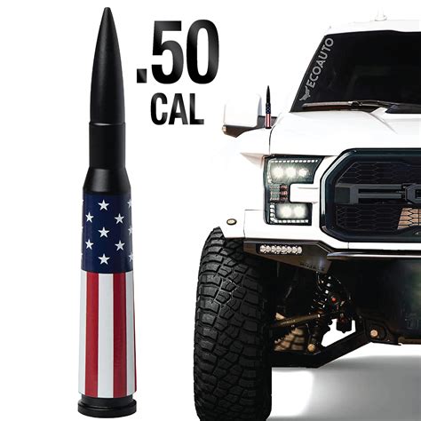 50 CAL BULLET ANTENNA FOR FORD DODGE RAM F150 F250 F350 ANTENNA