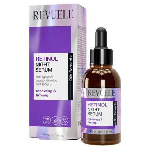 Serum De Fata De Noapte Antirid Cu Retinol 30 Ml Revuele Farmacia