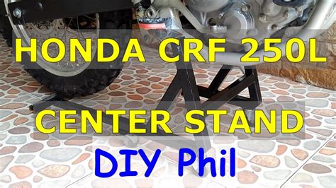 The Best Honda CRF250L Center Stand YouTube