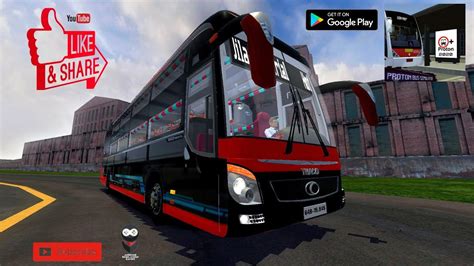 Proton Bus Simulator Android Gameplay Video Thaco Bus