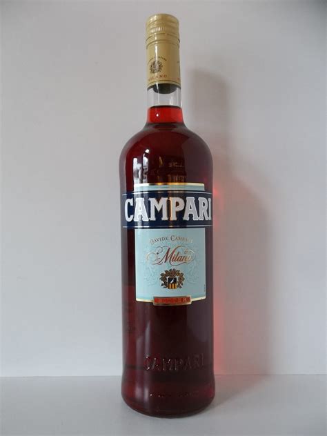 Apéritifcampari Davide Campari Milano Bitter 25°c 100 Cl