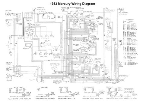 Wiring For 1953 Mercury Car
