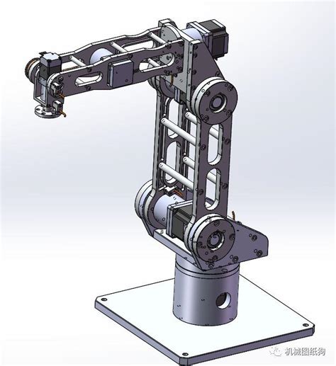 【机器人】6轴机器人 六轴机械手臂3d图纸 Solidworks设计 含cad图清单 知乎