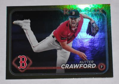 2024 Topps Series 1 Gold Foil Kutter Crawford Card 316 Red Sox EBay