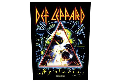 Def Leppard Hysteria Printed Back Patch