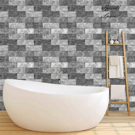 3meter Bathroom Waterproof Wall Borders Sticker Self Adhesive Tile