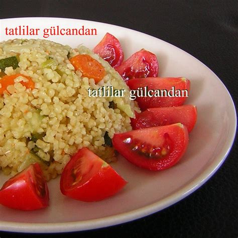 Yemek Tarifleri Sebzeli Bulgur Pilav