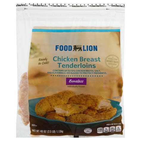 Save On Food Lion Chicken Breast Tenderloins Order Online Delivery Food Lion