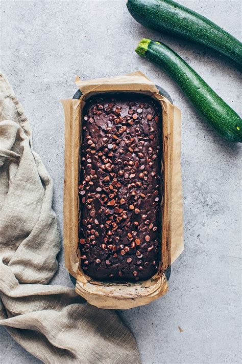 This Is The Best Vegan Chocolate Zucchini Bread That Is Moist Rich