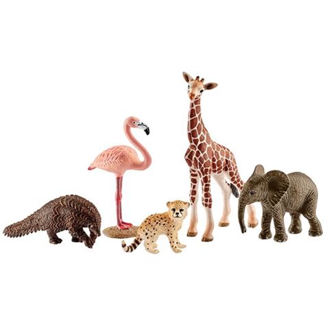 Schleich Safari Wild Life Set Mit 5 Schleich Tieren