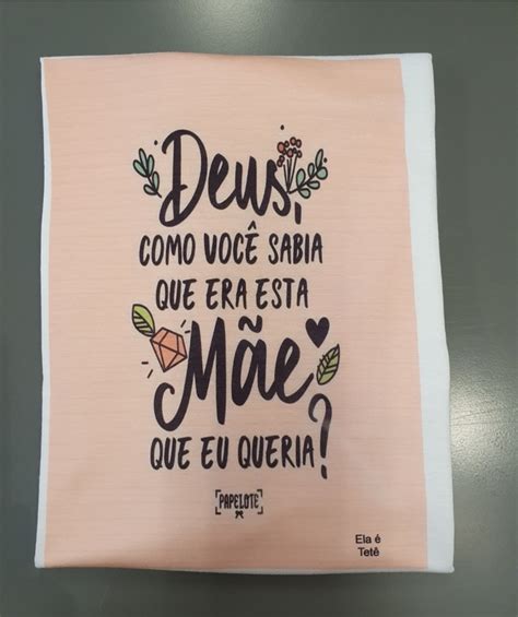 Deus como você sabia que era essa mãe que eu queri